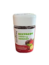 Nature's Key Beetroot Gummies 2000mg (Peach Flavor)  Exp:10/25 B