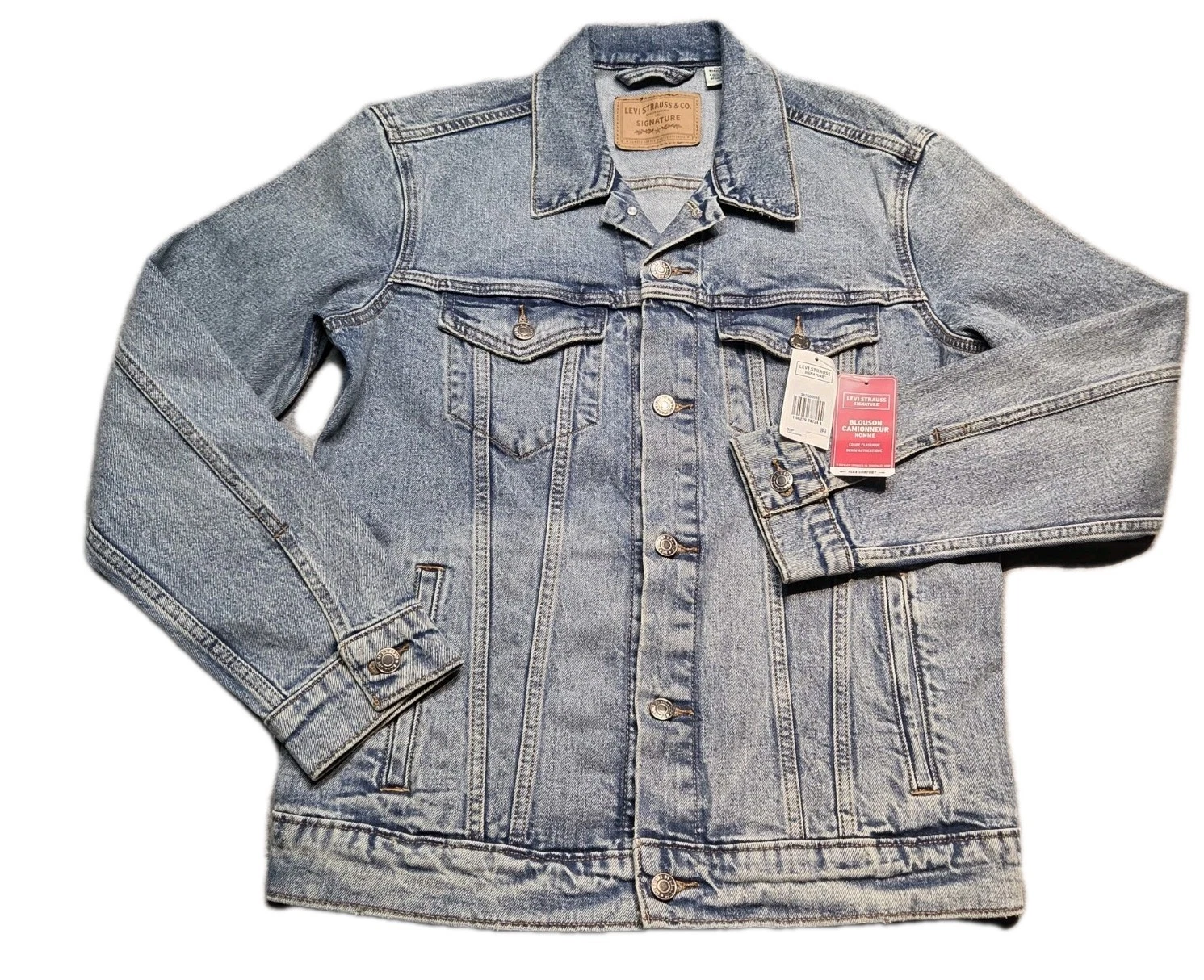 Levi's Strauss Trucker Jeans Jacket Men S Classic Fit Denim Bangladesh New