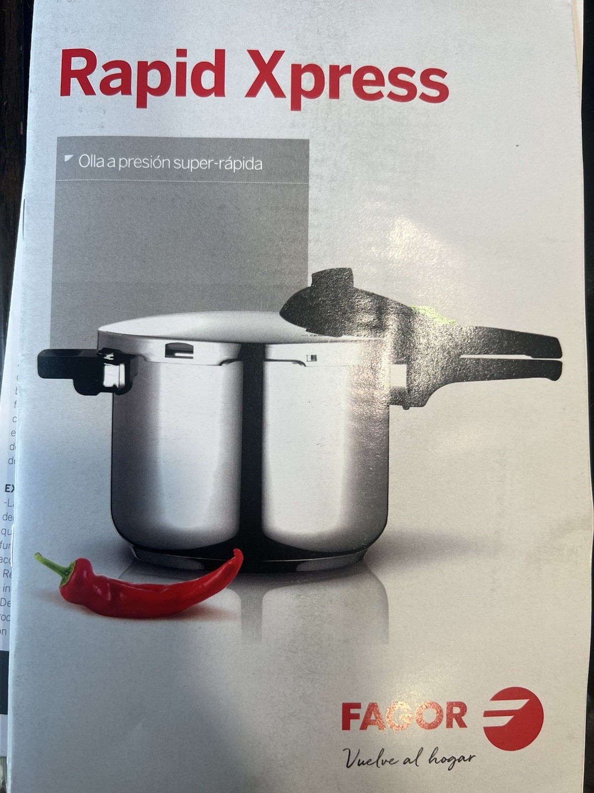 H130 Fagor 78512 Super Fast Pot INOX, 7.5L , Stainless Steel, New