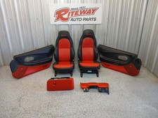 01-04 Corvette C6 Z06 Torch Red Interior Kit Seats Door Trims Dash Trims 01-04 Corvette C6 Z06 Torch Red Interior Kit Seats Door Trims Dash Trims