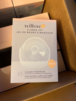 The Go 24mm Fange / Willow Go Breast Pump Flanges 24mm 2/pk Willow Innovations,