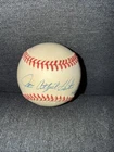 Jim Catfish Hunter Signed Baseball Athletics Yankees HOF Autographed Ball