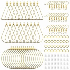 354pcs Earring Making Kit Jewelry Making Supplies Bulk Earring Findings with ...