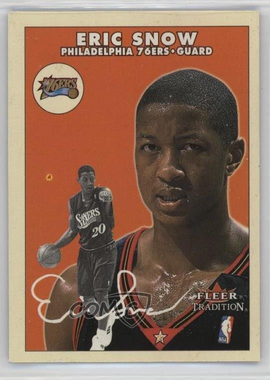 2000-01 Fleer Tradition Eric Snow #69 xw6