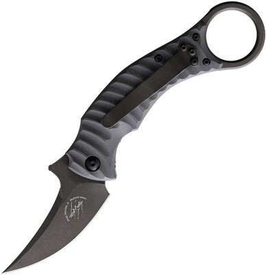 Bastinelli Creations Mako Linerlock Gray G10 BC-06 N690 Folding Knife