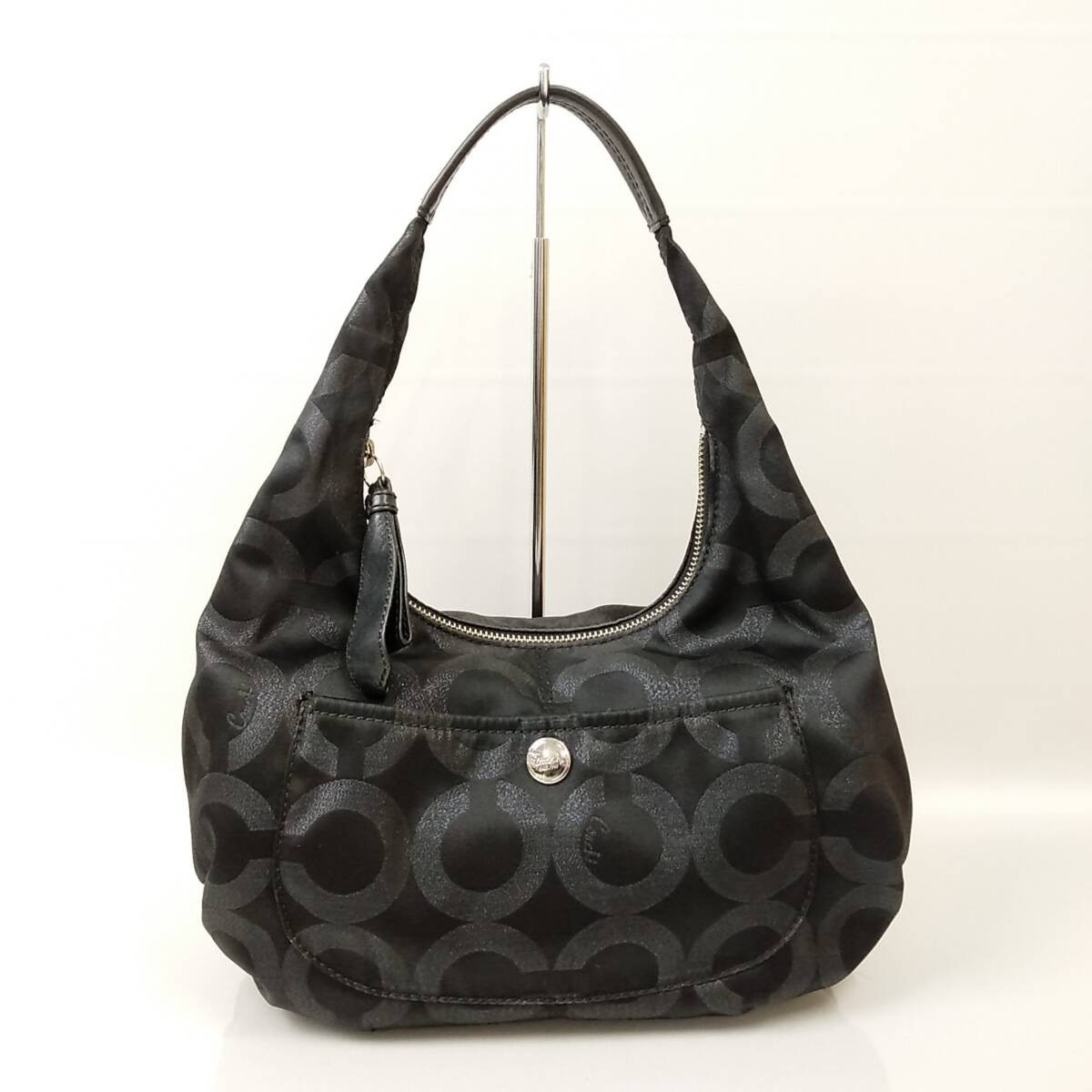 Coach Op Art One Shoulder Bag in Black - 72B260