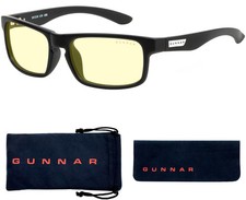 GUNNAR - Enigma Computer Glasses with Blue Light Reduction , Amber Lenses - Onyx