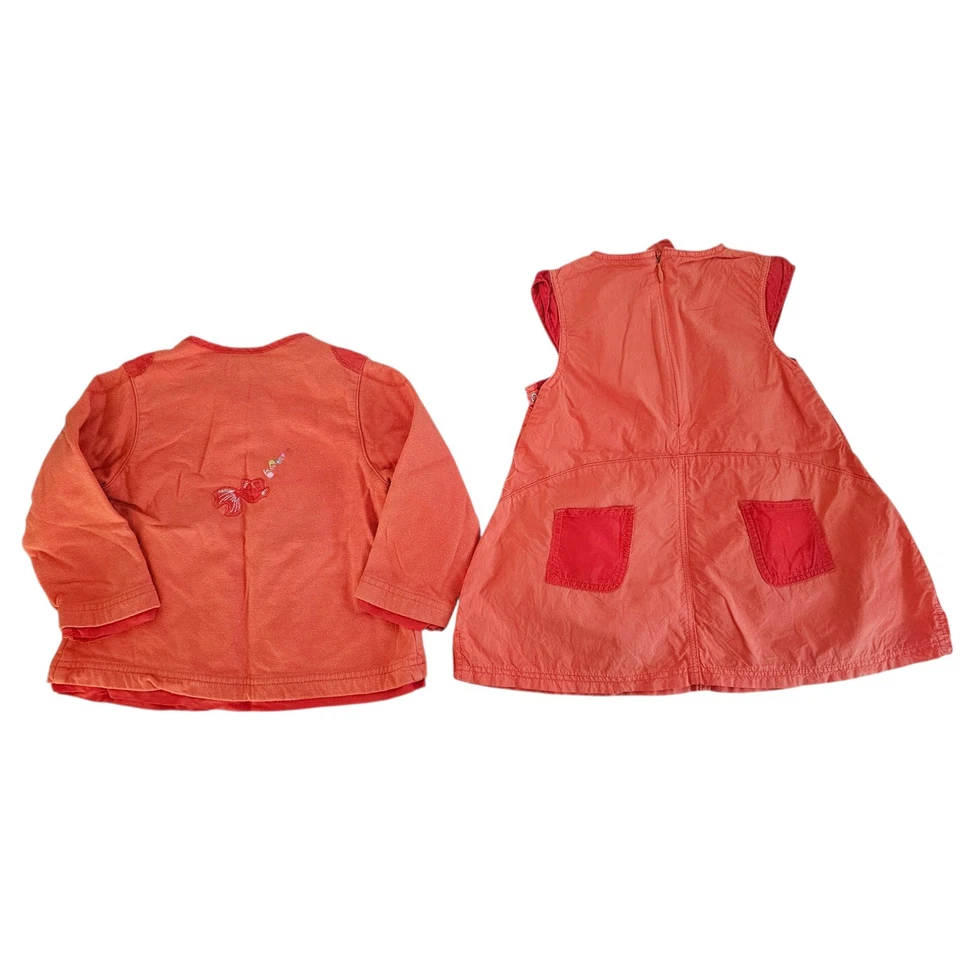 Set Designer Catimini Per Bambini Abito Giacca Taglia 18 Mesi 80 - Immagine 4 di 4