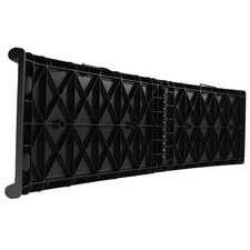 Dog Ramp with Safety Latch  Non-Slip Grass Surface Bi-Fold Portable