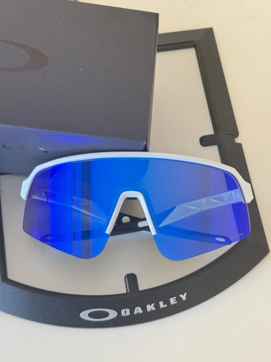 Oakley White Blue Sunglasses for Men for sale | eBay