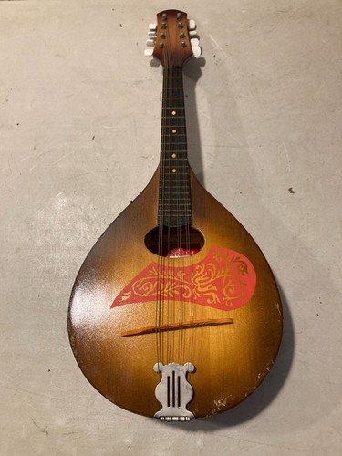 Vintage Soviet Russian Mandolin 1987 Lunacharsky Leningrad Music Rock & Roll