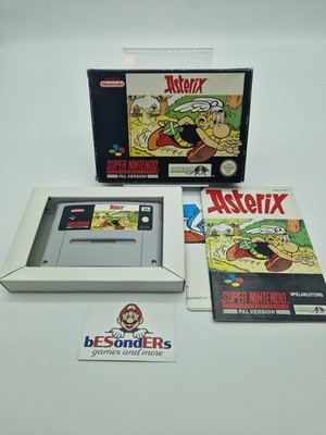 Asterix  - Super Nintendo SNES - PAL Deutsch - OVP - Anleitung