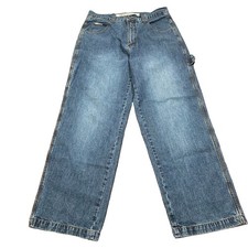 Vintage Paco Jeans Mens 34x33 Y2K Baggy Skater Carpenter Denim Wide Leg Blue