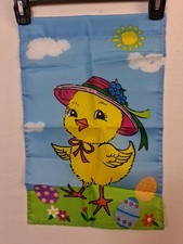 Easter Chic Garden Flag 12x17 Double Sided