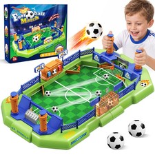 Mini Foosball Table for Kids, Portable Tabletop Soccer Board Game