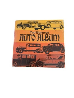 1971 Tad Burness Auto Album Scholastic PB Book 