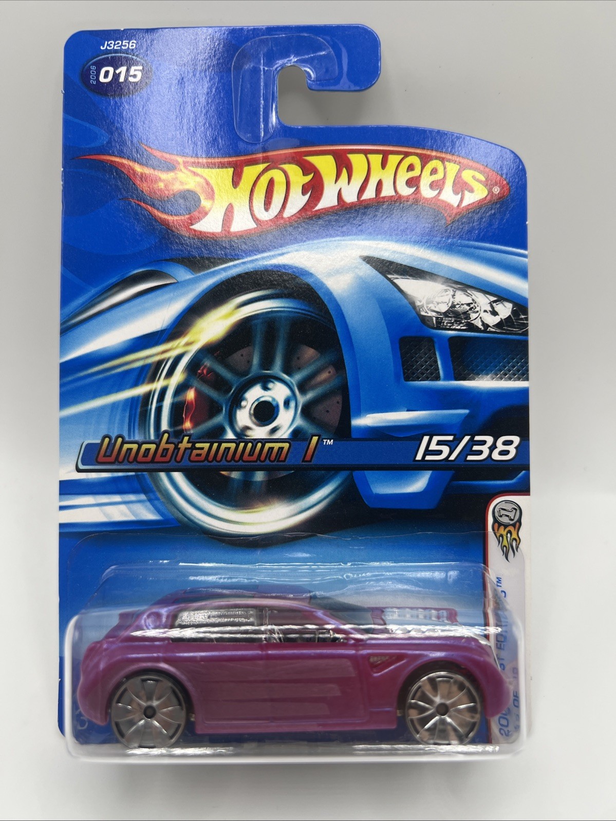 2006 Hot Wheels Unobtainium 1 Purple First Edition Rare Die Cast Car