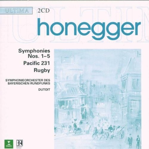 Онеггер, Артур Онеггер: Симфония 1-5, Pacific 231, регби (CD)