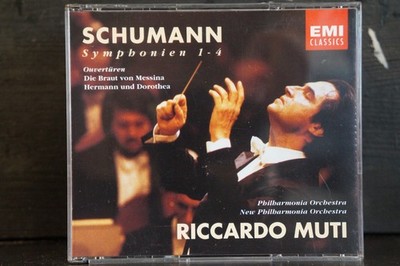 Schumann - Symphonies Nos. 1-4 etc. / Muti  2 CDs