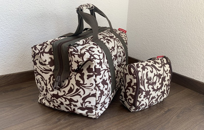 Reisenthel Set Allrounder L, Toiletbag - Baroque Taupe, Reistasche, Kulturtasche