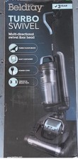 Beldray Vacuum Cleaner Upright Turbo Swivel Cyclonic 2.5L 400W All Floor Types