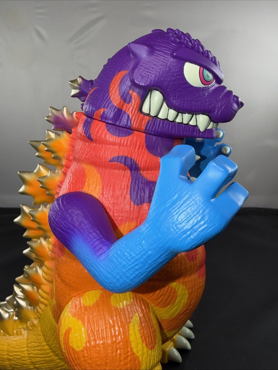 2025 BANDAI 8.5” BURNING GODZILLA TOUMA VINYL ART SOFUBI NEW! | eBay