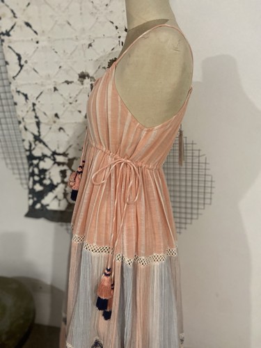 HEMANT & NANDITA rrp$500 ‘BONNY’ MAXIDRESS Sz S BNWT - Picture 15 of 15