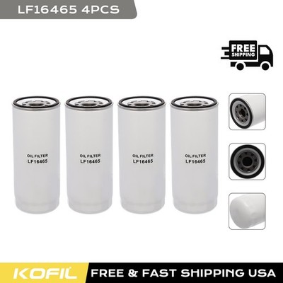 4* LF16465 FOR FLEETGUARD SPIN-ON OIL FILTER 2020-2023 VOLVO MACK MP8 D13 D13TC