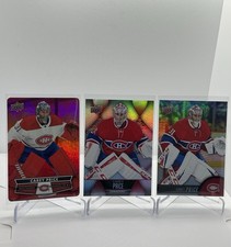 Carey Price Montreal Canadiens Upper Deck Foil/Insert Cards Lot of 3