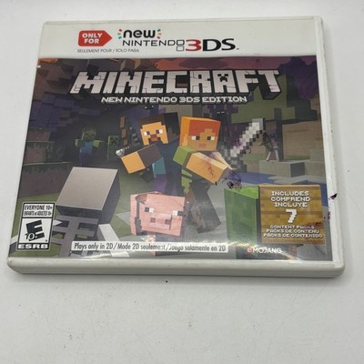 Minecraft New Nintendo 3DS Edition Video Game Cartridge with Case