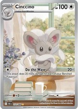 Pokemon Cinccino (153/329) Black Bolt LP HOLO on eBay