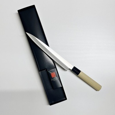 Seki Japan 8.3 inch Traditional Japanese Lefty Sushi Knife with Edge Guard