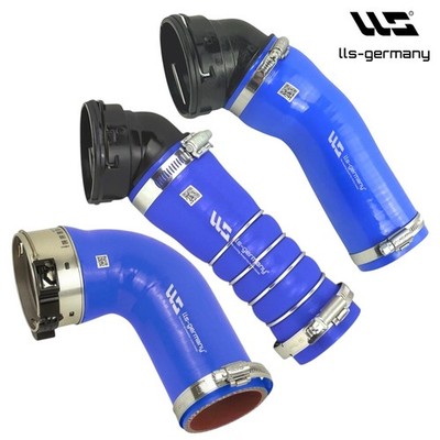 3x Verstärkter Silikon Turboschlauch für BMW 5er E61 525d 530d / xd