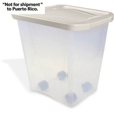 25 lb Dog Food Storage Container on Wheels