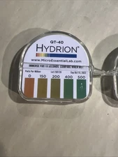 HYDRION Test Strips: 0 to 500 ppm Ammonia, Quaternary Ammonium, 10 Tests