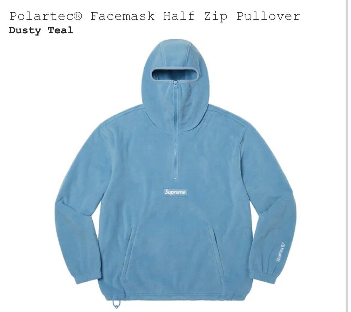 【Lサイズ】Supreme Polartec Half Zip Hooded