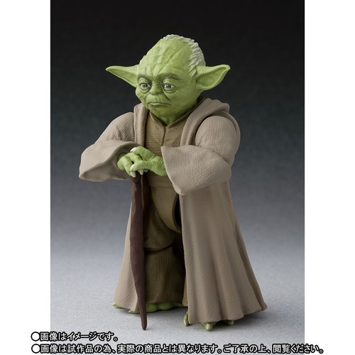 S.H.figuarts STAR WARS YODA Revenge Of The Sith BANDAI Used Figure with box F/J - Picture 9 of 17