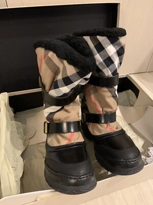 burberry winter boots
