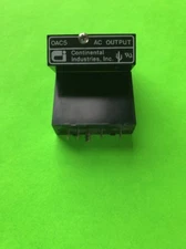 NOS - Lot of 2 Continental Industries OAC5A I/O Module Relays -FREE SHIPPING-