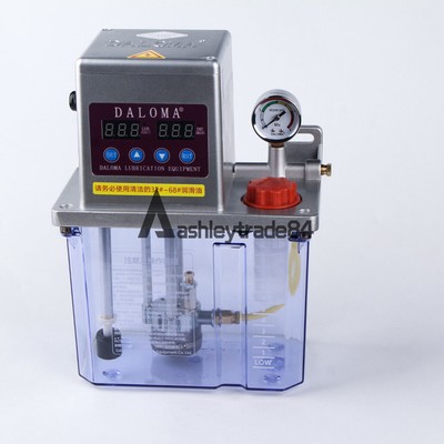 2L   Automatic Lubrication Pump CNC Digital Auto Oil Pump 220V #WD8