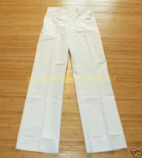 USGI MILITARY NAVY WHITE Dress Pants 34R NIB NSN: 8405-00-196-2460