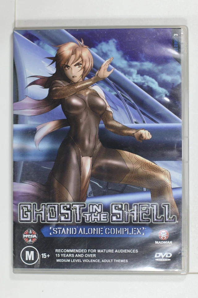 Ghost In The Shell - Complejo independiente: Vol 1,3,4 y 5 Región 4 Pista (D1052) Foto 4 de 4