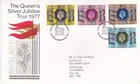 GB 1977 Silver Jubilee Tour FDC Windsor special cancel typed with encl. VGC