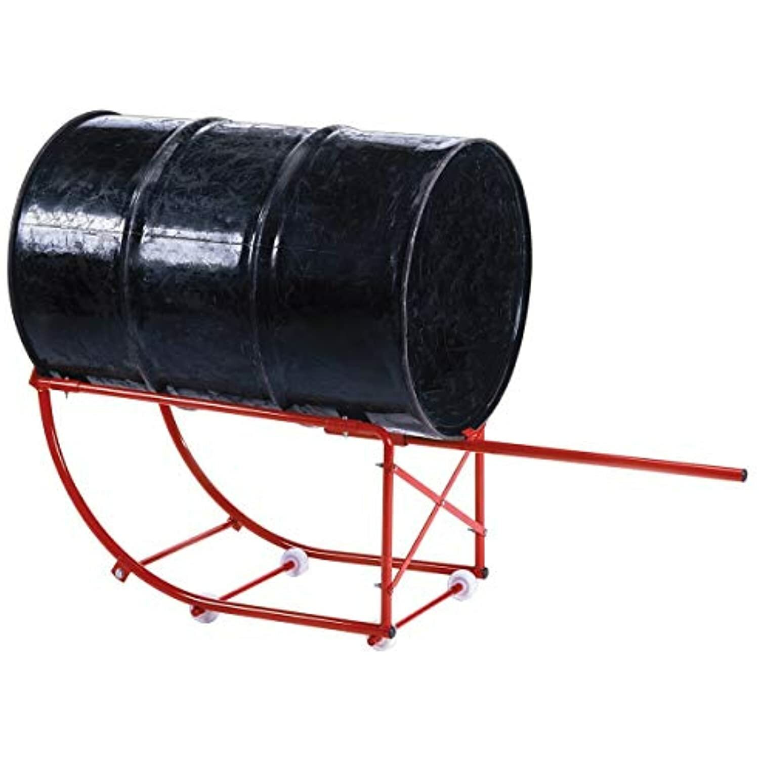 AFF 55 Gallon Drum Cradle with Wheels, Red, 8656 | eBay