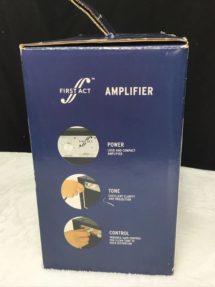 2006 First Act Amplifier Loud and Compact w/ Input Jack Tone + Volume Controls - Image 3 of 4