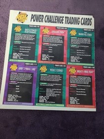 NES SNES N64 Super Power Club Challenge Trading Cards
