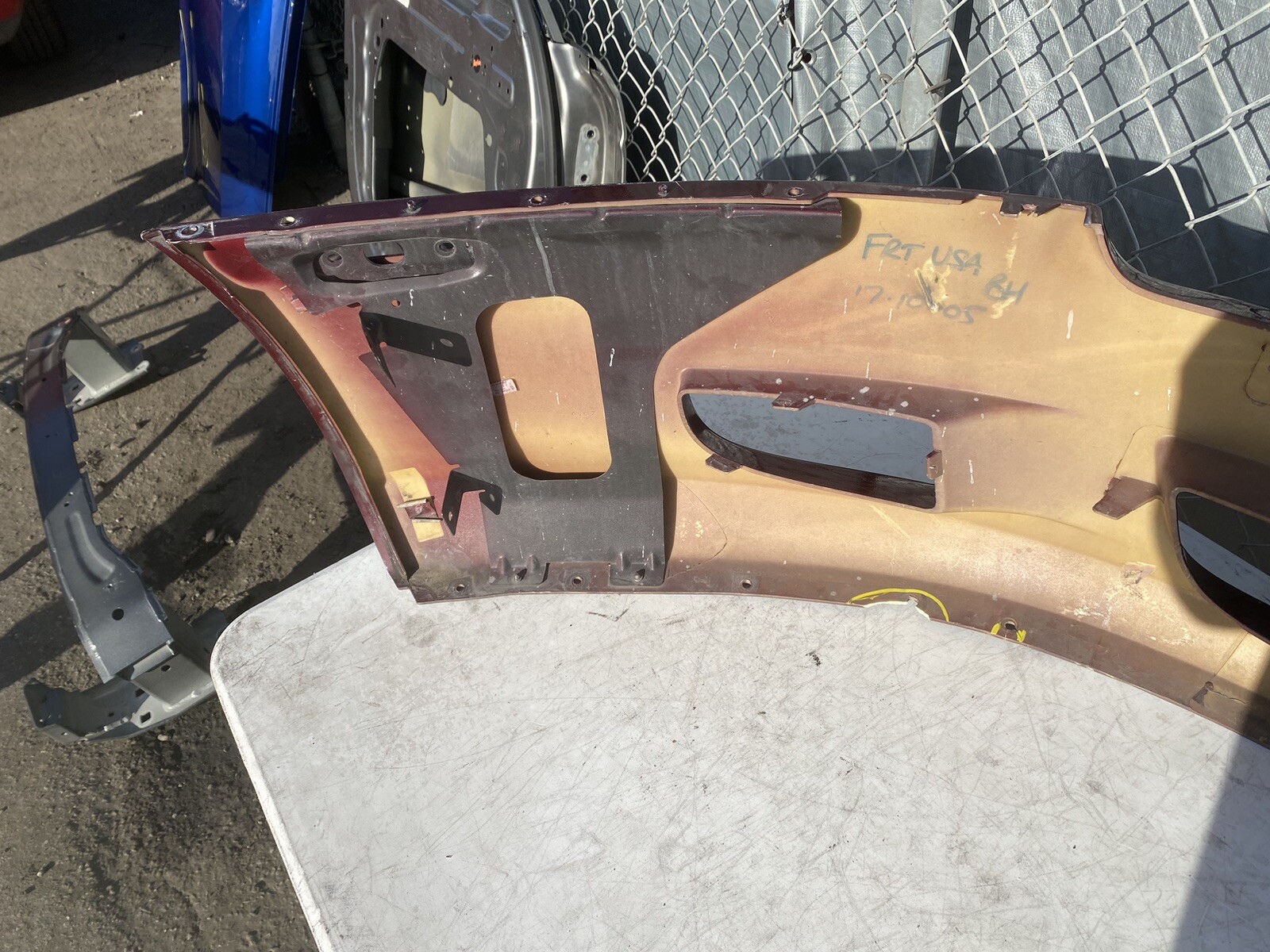 ASTON MARTIN DB9 FRONT BUMPER 2005 2006 2007 2008 2009 2010 4G43-17D957-A OEM