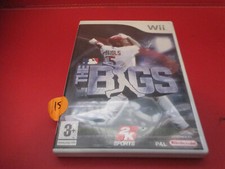 Nintendo Wii The bigs baseball cd dvd video game RARE COLLECTABLE