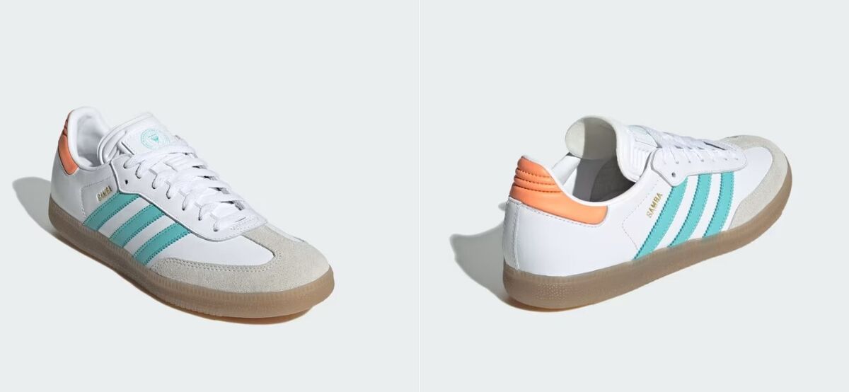 Adidas Samba Inter Miami CF Indoor men's sneakers White/Easy Adidas Samba Inter Miami CF Indoor men's sneakers White/Easy