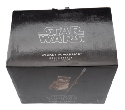 Buste star wars gentle giant ewok wicket warrick #1254/1650 rare - Collection